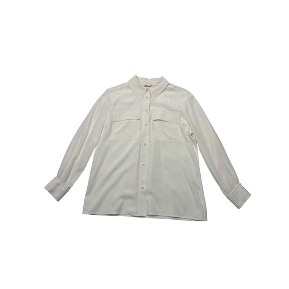 Diane Von Furstenberg Emanuelle Silk Top Blouse - Picture 5 of 11